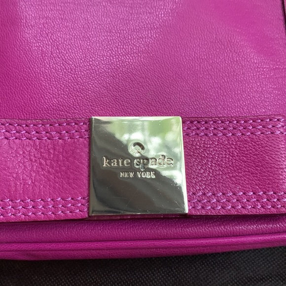 kate spade Bags Kate Spade Fuschia Hot Pink Crossbody Purse With